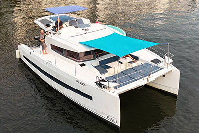 Catamaran Bali 4.0 rental Miami