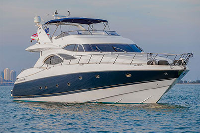 Sunseeker Manhattan 84 rental miami