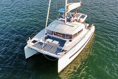 catamaran Bali 4.0 rental Miami