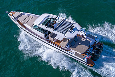 Axopar 37 XC Balboa rental Miami
