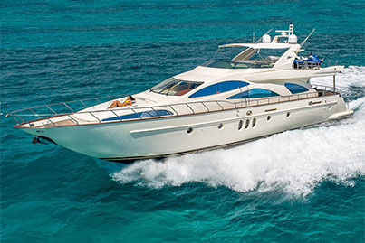Azimut 80 rental Miami