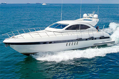 Mangusta 72 M3 rental Miami