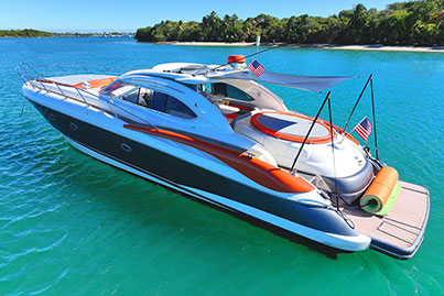 Sunseeker Predator 62 rental Miami