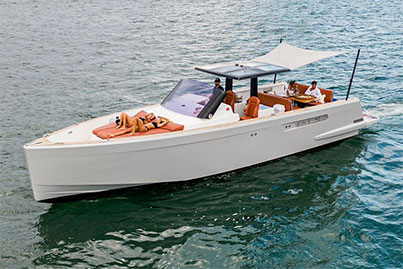 yacht Fjord 40 rental Miami